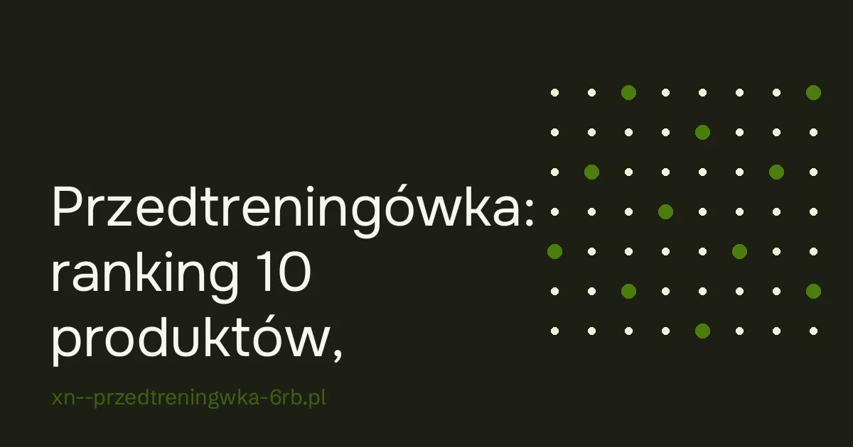 Przedtreningówka